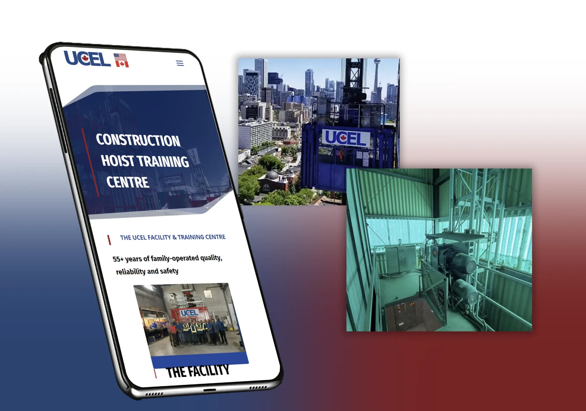 blackDot.ca digital marketing and SEO project visuals for UCEL Inc. online presence